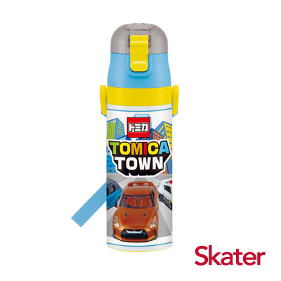 Skater不鏽鋼直飲保溫水壺(470ml)TOMICA TOWN