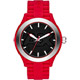 A│X Armani Exchange 卓越時尚玩家腕錶-黑x紅/47mm product thumbnail 1