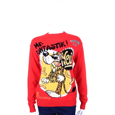 MOSCHINO Mr Funtastik 卡通系列針織羊毛衣