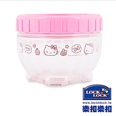 樂扣樂扣 HELLO KITTY INTERLOCK魔法轉轉罐300ML(快)