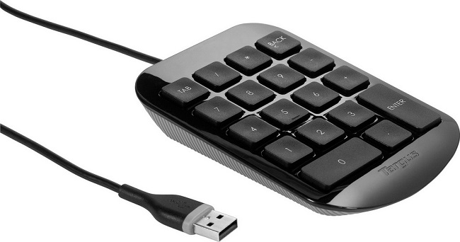 Targus 黑潮數字鍵盤(AKP10AP)
