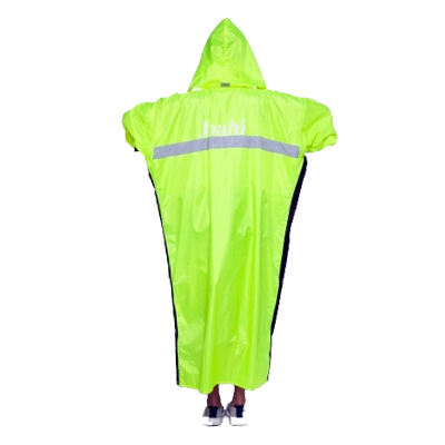 Joahi W027 一件式 雙側開 連身雨衣(螢光黃)