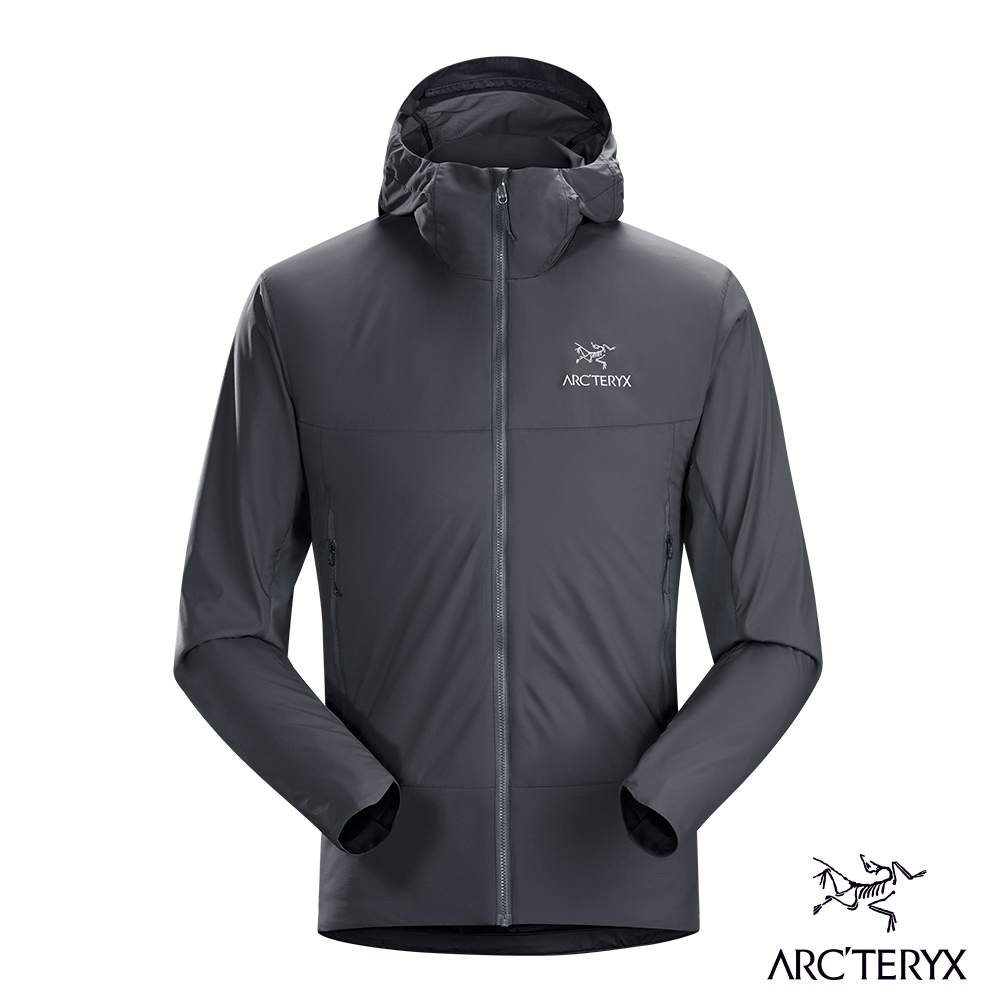 Arcteryx 始祖鳥 男 男 Atom SL 化纖保暖連帽外套 灰