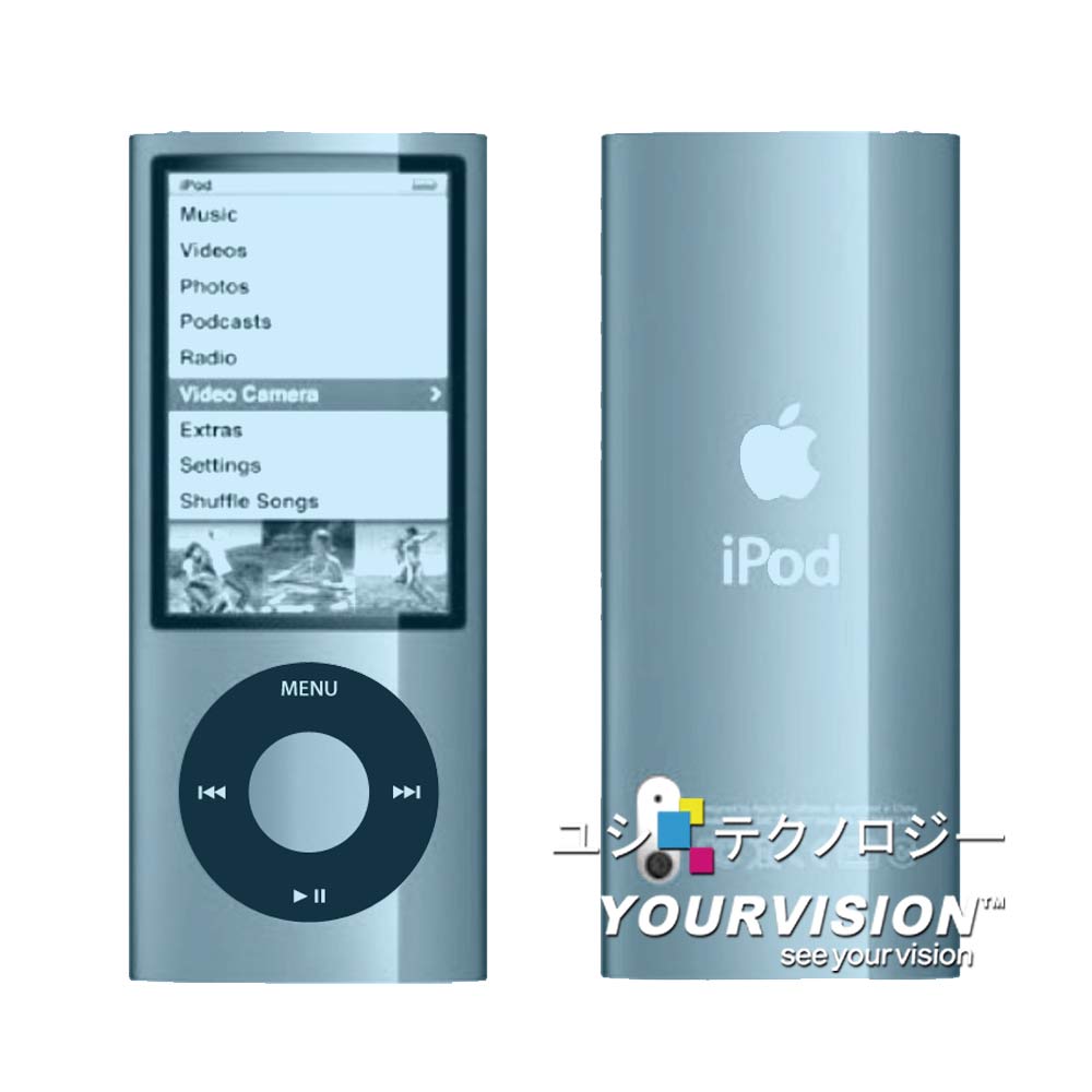 iPod 五代 nano全覆一般型機身專用保護膜