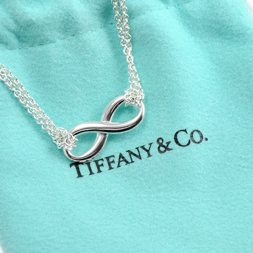 Tiffany&Co. Tiffany Infinity 經典永恆無限雙鍊純銀項鍊