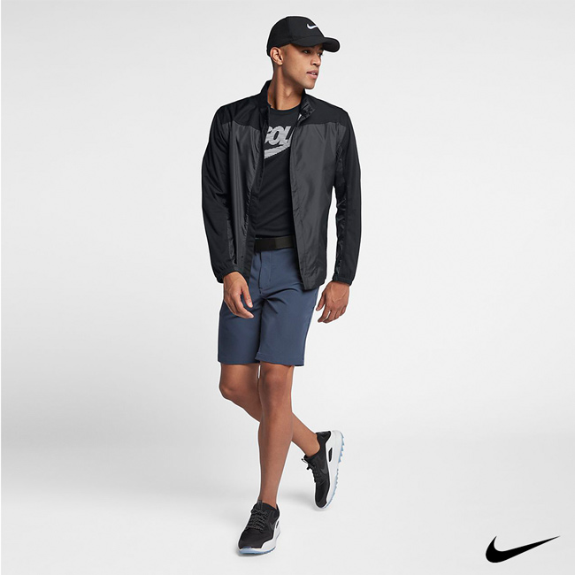 NIKE GOLF 男子運動外套 黑 892275-010