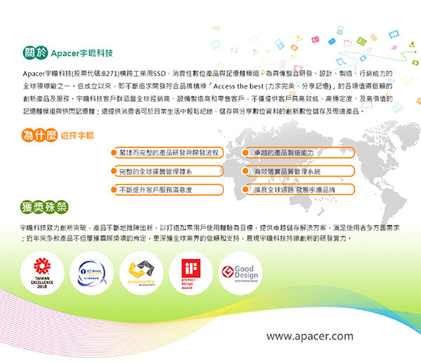 Apacer宇瞻AD300 2.5吋HDD/SSD 硬碟外接盒