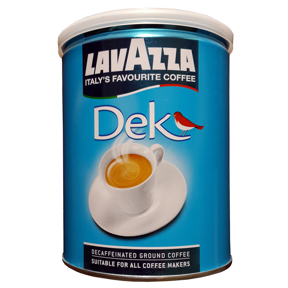 LAVAZZA Dek 低咖啡因咖啡粉(鐵罐裝2罐)