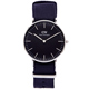 DW Daniel Wellington Cornwall手錶-黑面X黑色/36mm product thumbnail 1