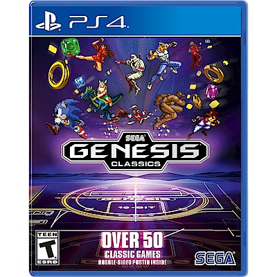 SEGA Genesis Classicse 經典合輯 -PS4 英文美版