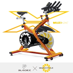 【MUZICYCLE】602-MUZI-X航太鋁合金磁控飛輪健身車-復