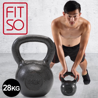 【FIT SO】鑄鐵壺鈴 28KG