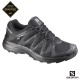 Salomon 登山鞋 低筒 GORETEX 防水 男 XA THENA 黑灰 product thumbnail 1