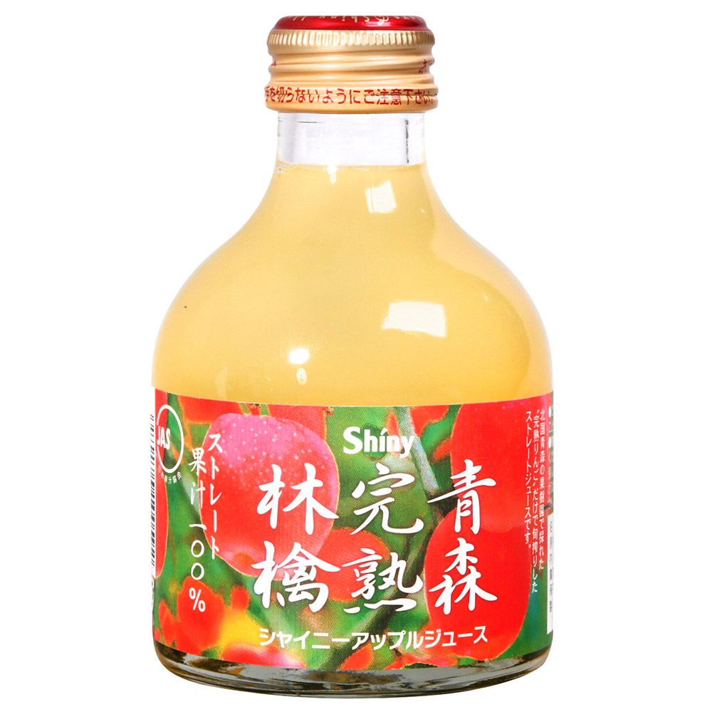 青森縣蘋果汁 陽光完熟蘋果汁(180ml)