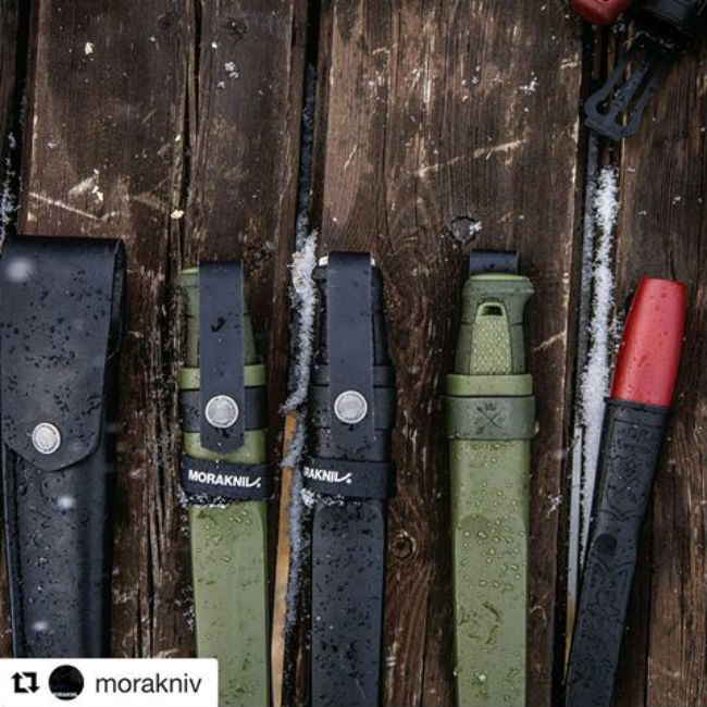 MORAKNIV KANSBOL 不鏽鋼直刀 軍綠