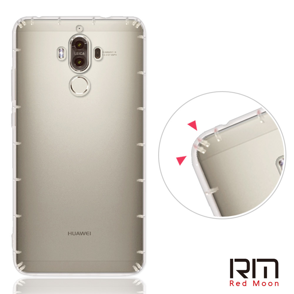 RedMoon Huawei 華為 Mate9 5.9吋 防摔透明TPU手機軟殼