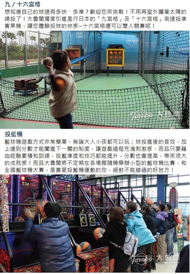 (全台多點)大魯閣棒壘球打擊場15枚代幣兌換券2張(活動品)