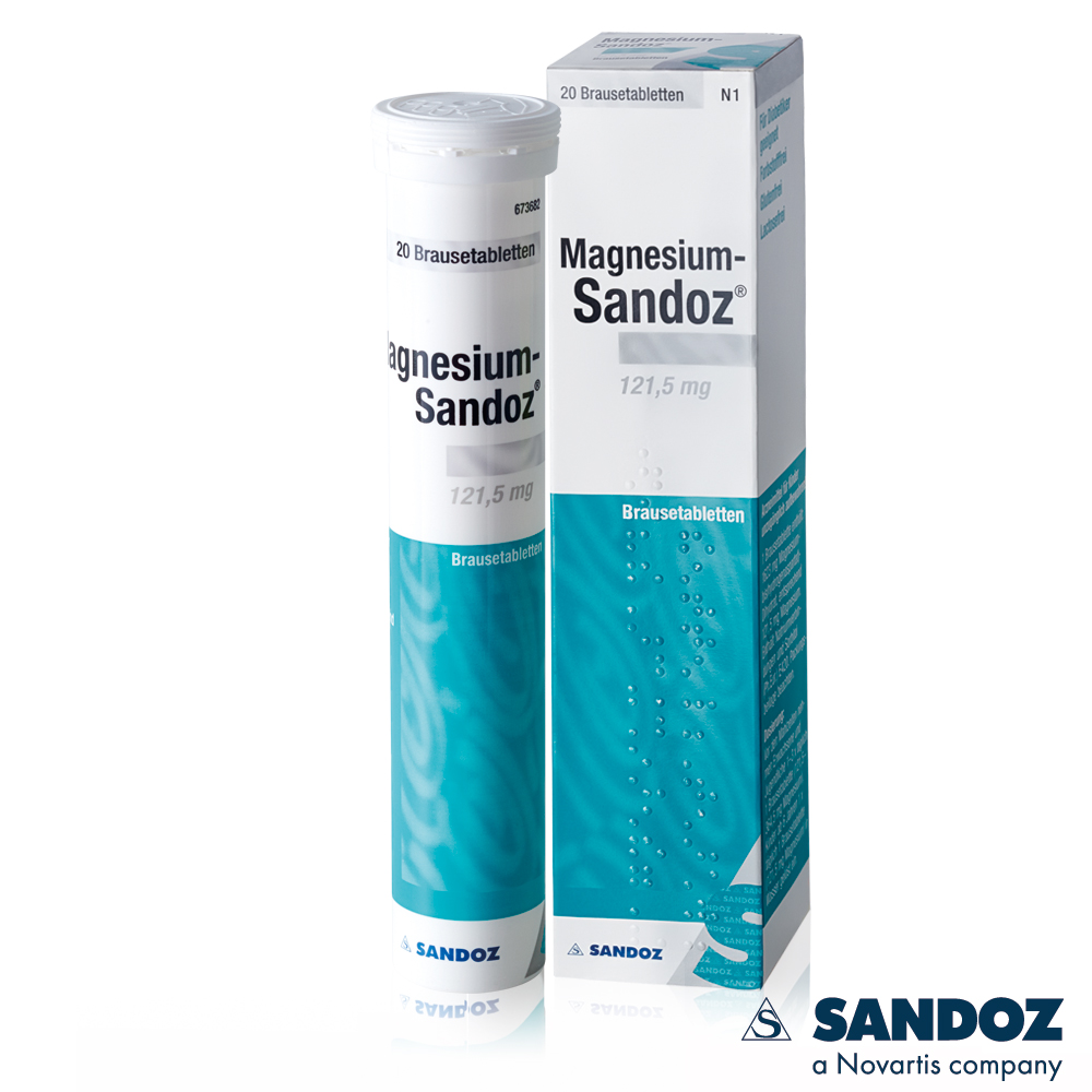 SANDOZ山德士-諾華製藥 諾鎂寶發泡錠檸檬口味x5盒(20錠/盒)