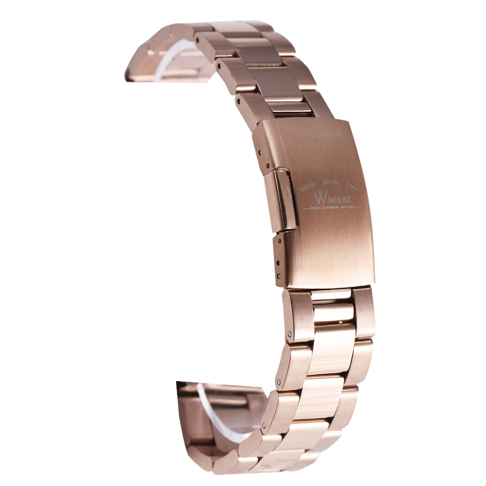 Parnis Box mm 代用錶帶單向按壓鋼帶不鏽鋼ip電鍍玫瑰金 錶帶 Yahoo奇摩購物中心