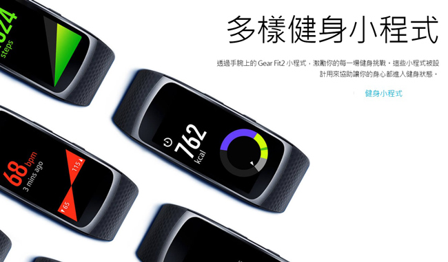 SAMSUNG Gear Fit2 運動手環