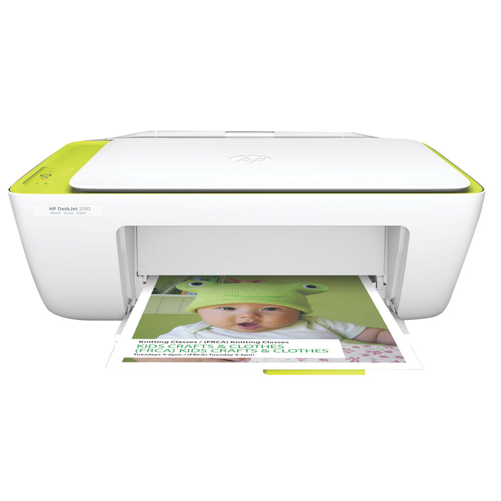 (主機免一千)HP DeskJet 2130 彩色三合一噴墨影印機, 原價$1490