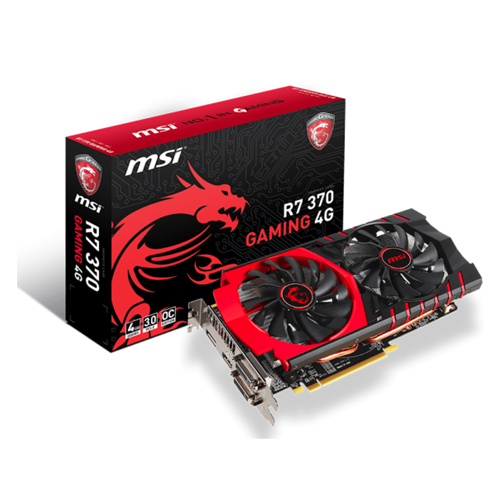 msi微星 R7 370 GAMING 4G 顯示卡