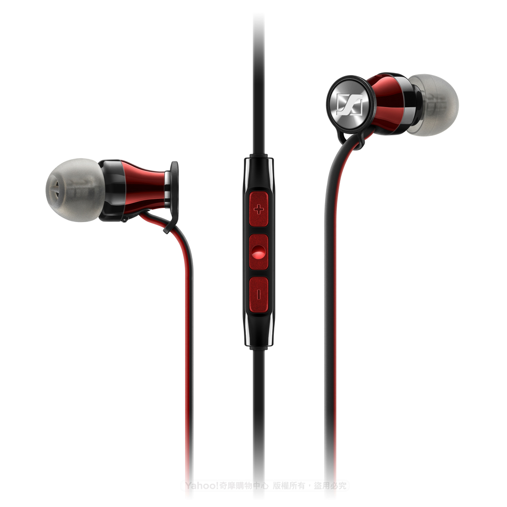 SENNHEISER MOMENTUM In-Ear i 線控耳道式耳機(紅/黑)