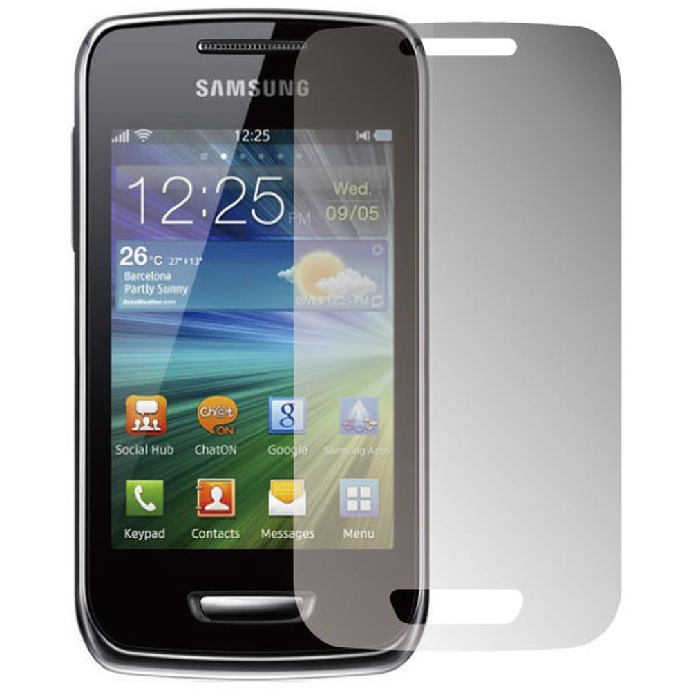 ZIYA Samsung Wave Y S5380  抗刮亮面螢幕保護貼2入