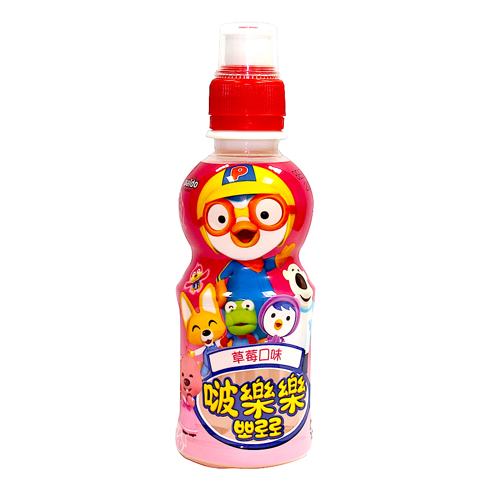 韓寶Pororo 乳酸飲料-草莓(235mlx24入)