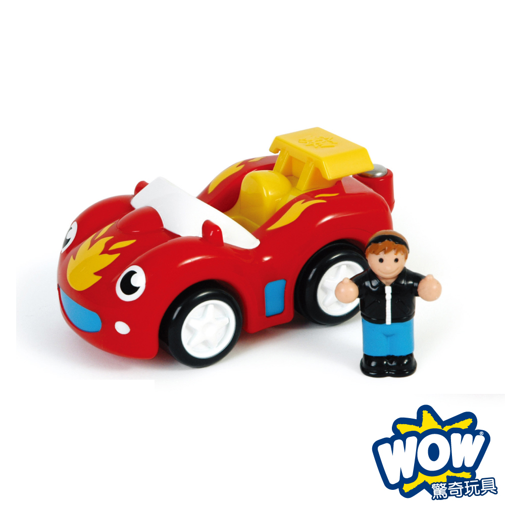 【WOW Toys 驚奇玩具】火焰小賽車-法蘭克