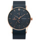 OBAKU 攻佔視覺雙眼計時米蘭腕錶-V157GMVLML/43mm product thumbnail 1