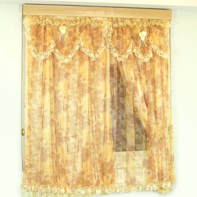 布安於室-蕾歐雅穿管式雙層窗簾