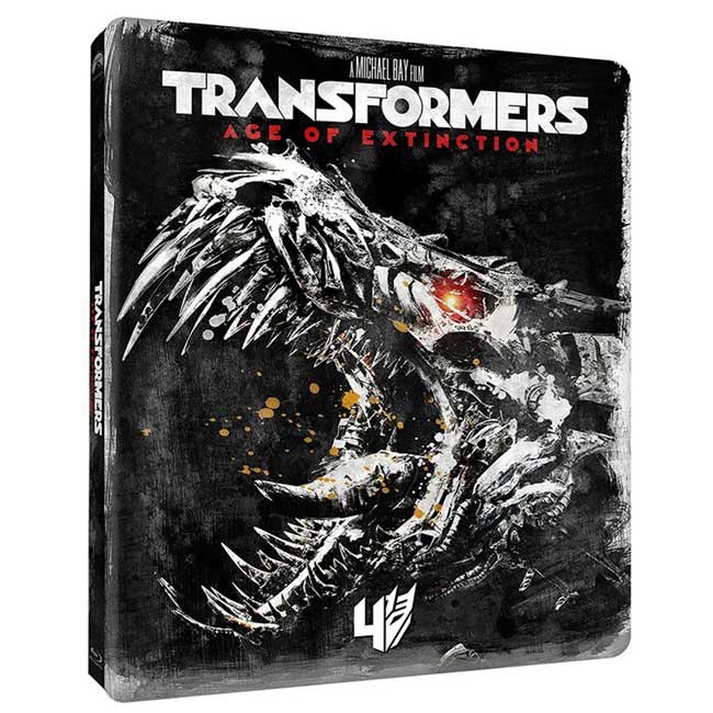 變形金剛4 Transformers: Age of Extinctio(鐵盒版)藍光BD