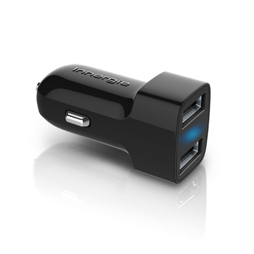 Innergie 21瓦雙USB快速車充(PowerJoy Go Pro) 黑色