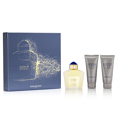 Boucheron Jaipur Homme 香頌經典男性淡香精 100ml 禮盒組