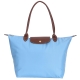 LONGCHAMP Le pliage 長提把摺疊水餃包(大/水藍色) product thumbnail 1