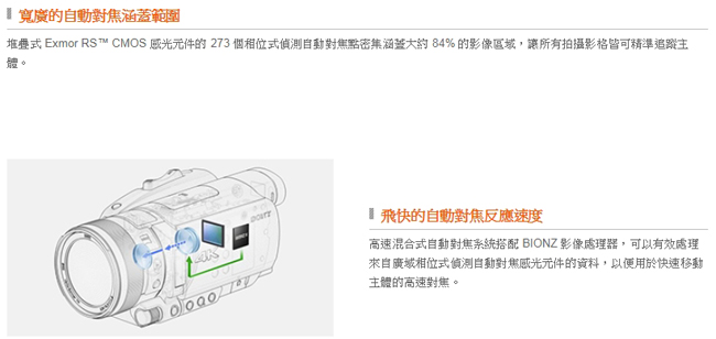 SONY 4K 數位攝影機 FDR-AX700 128G高速卡長效電池組 (公司貨)