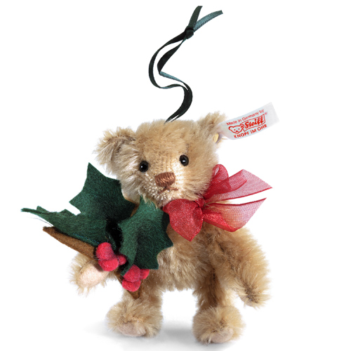 STEIFF德國金耳釦泰迪熊 -Teddy Bear Ornament(10cm)