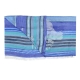Alviero Martini 義大利地圖 條紋地圖絲巾-藍(80X180) product thumbnail 1