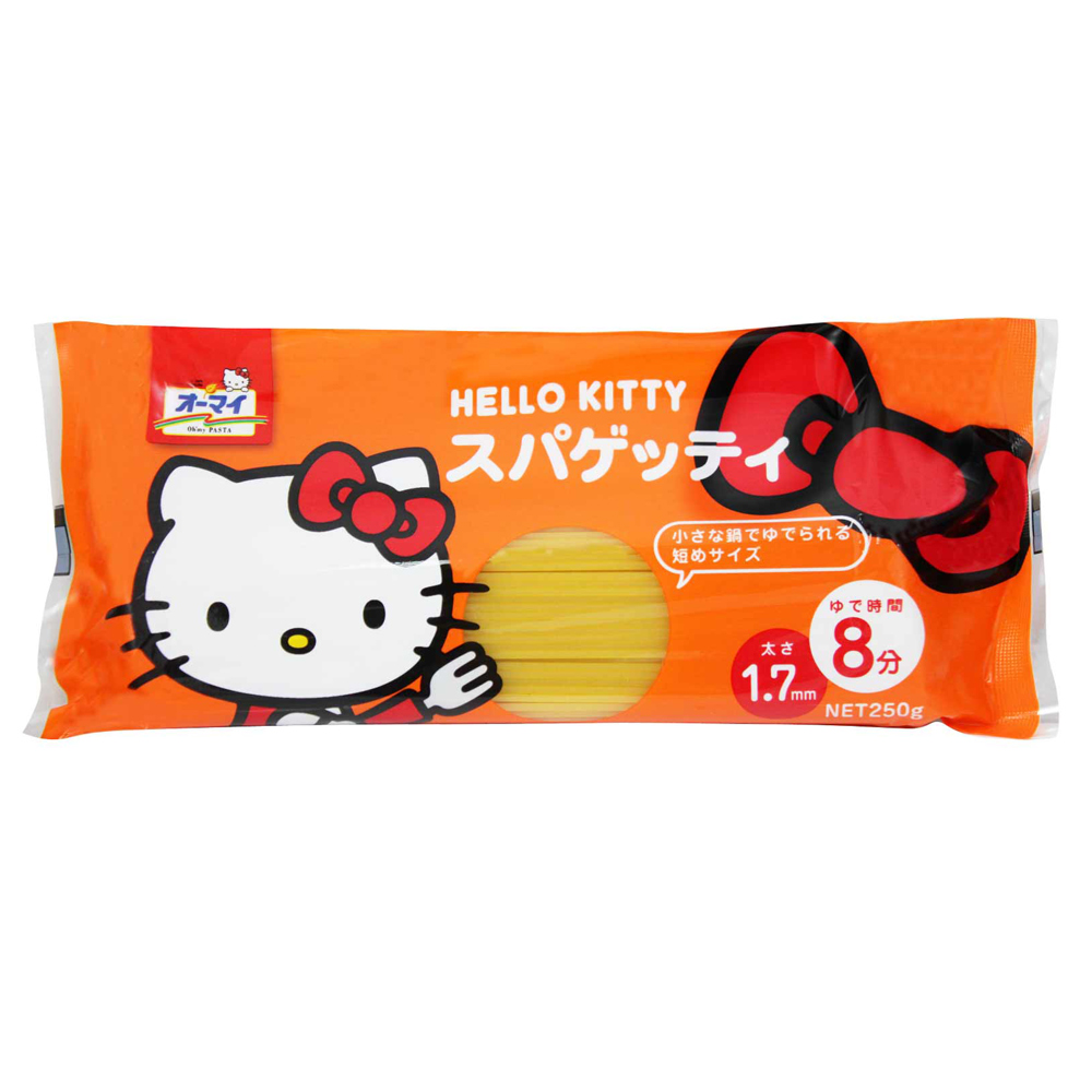 日本製粉 KITTY義大利麵8分(250g)