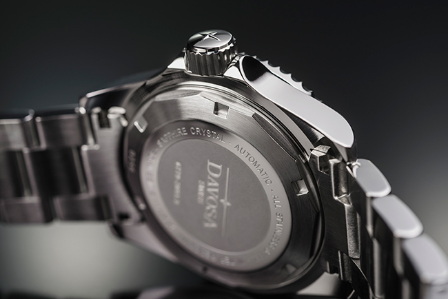 DAVOSA Ternos TT GMT 雙時區陶瓷圈200M潛水錶-黑/42mm