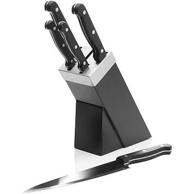 KitchenCraft 刀架+刀具5件組