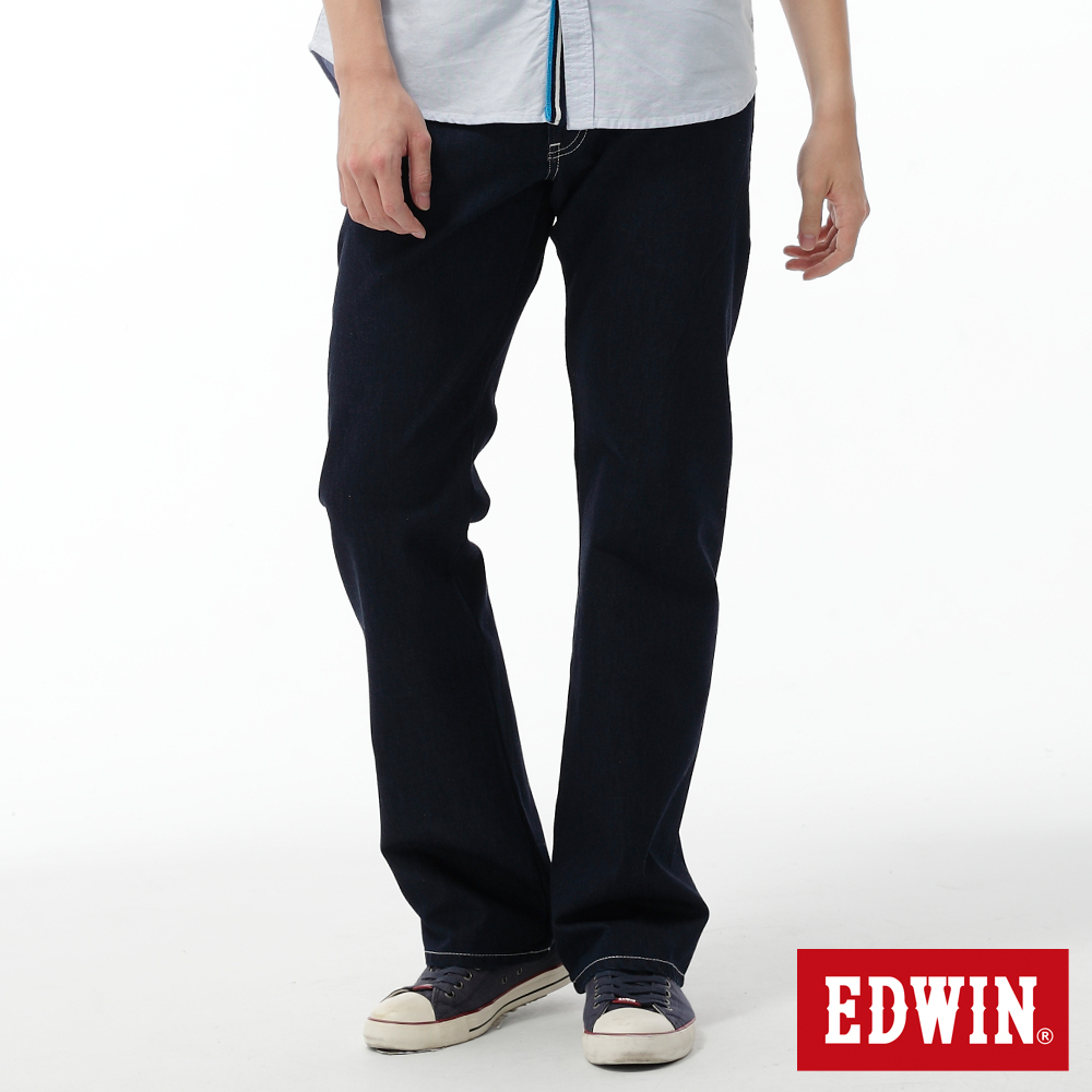 EDWIN 503 ZERO COOL直筒牛仔褲-男-原藍色