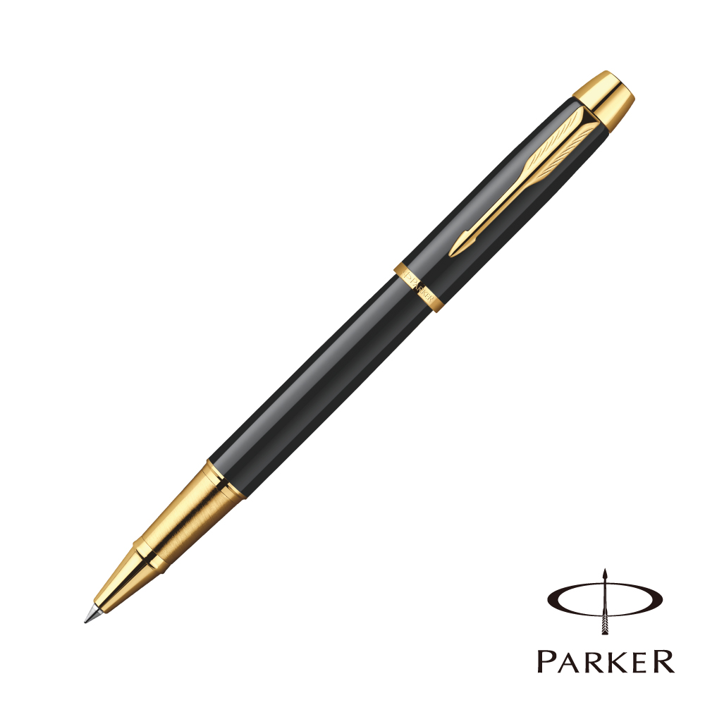 PARKER 派克 IM 麗黑金夾 鋼珠筆