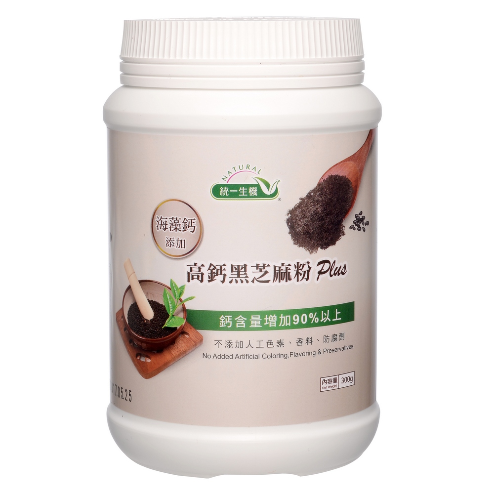 統一生機 高鈣黑芝麻粉Plus(300g)