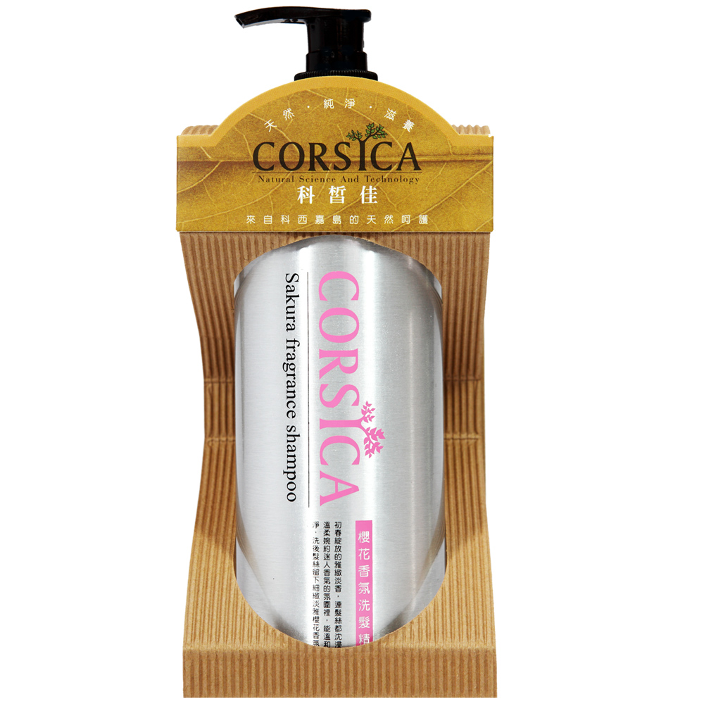 CORSICA 科皙佳 櫻花香氛洗髮精(500ml)