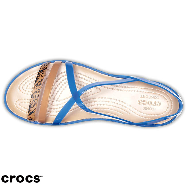 Crocs 卡駱馳 (女鞋) 伊莎貝拉繽紛涼鞋 205084-4HT