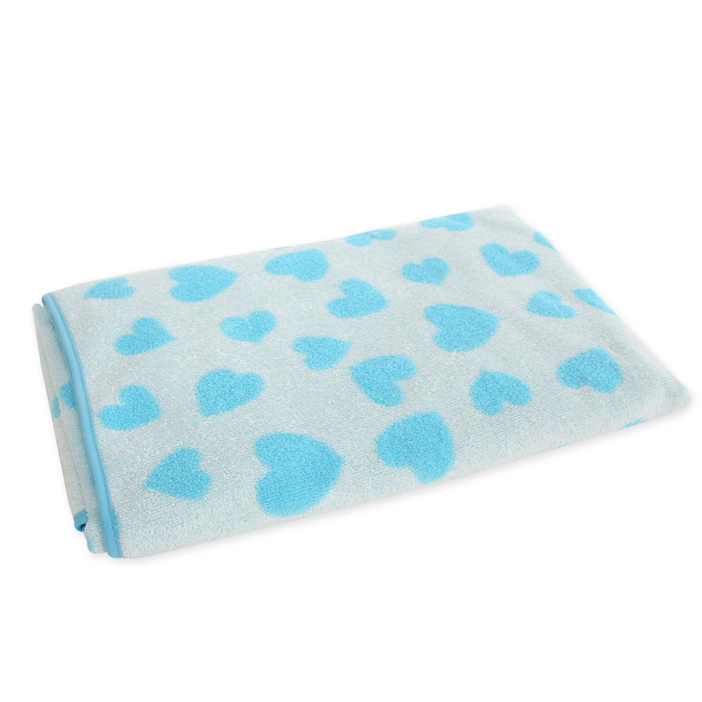 優力潔 愛心新型針織專利浴巾(共3色)