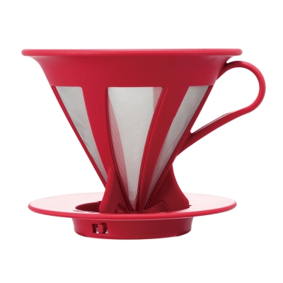 HARIO V60免濾紙紅色濾杯  CFOD-02R