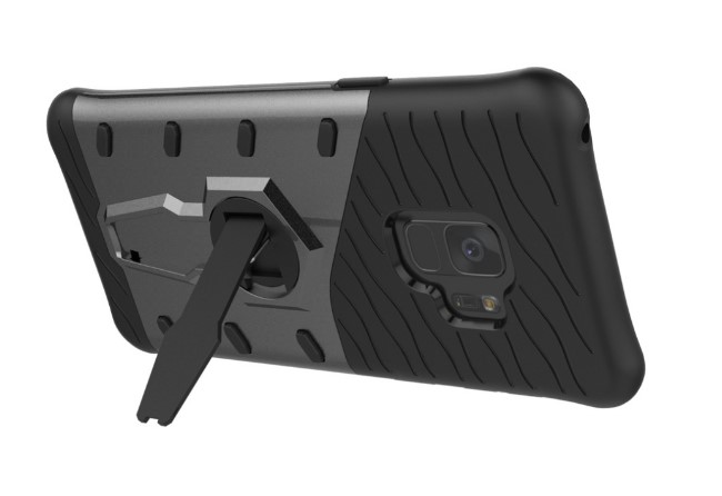 PKG 三星S9 抗震防摔保護殼(防摔系列-戰甲灰)